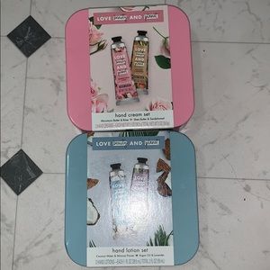 Love beauty and lotion hand lotion/cream set